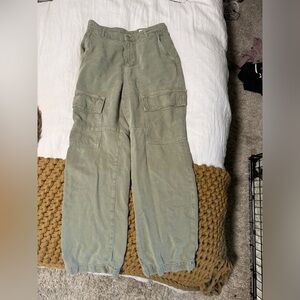 AG Knoxx High Waist Cargo Straight Leg Pants 26